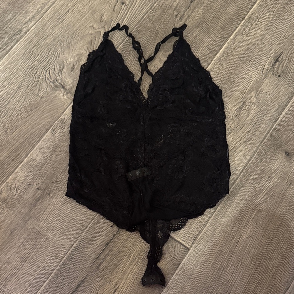 Black Lace Bodysuit